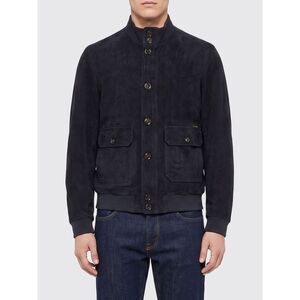 Moorer Jacket Men Blue